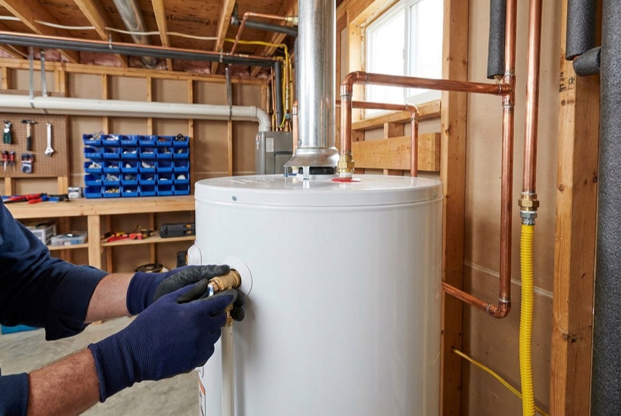 Hot water tank replacement in Calgary